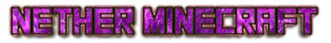 Image result for Nether Minecraft Text