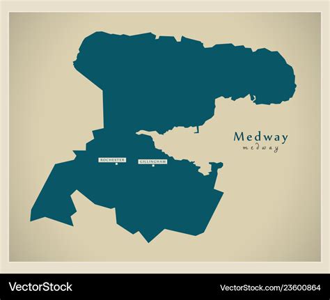 Toradh íomhá ar Medway Postcode Map