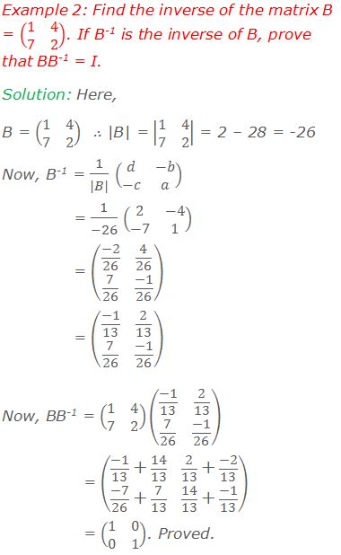 Image result for Inverse of a Matrix Practice Problems Simple