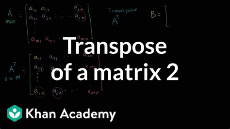 Image result for Matrix Transpose Identities