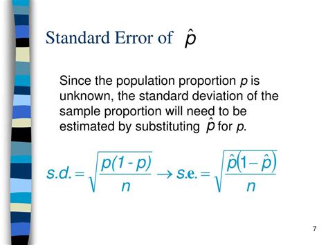 Image result for The Standard Error of the Sampling Distribution Formula