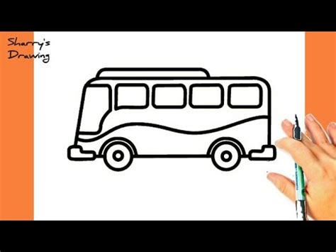 Image result for How to Draw Bus Easy