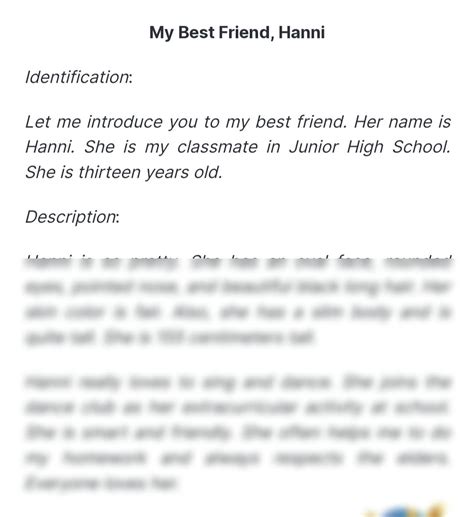 Image result for Contoh Descriptive Text About Person