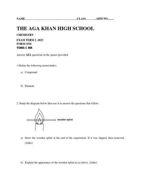 Image result for Chemistry Form 1 PDF