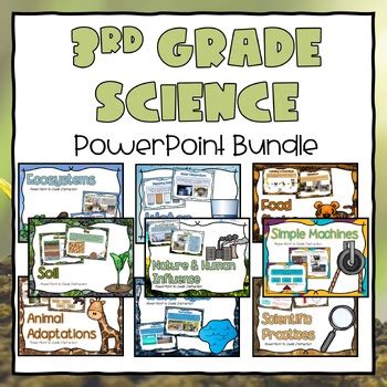 Toradh íomhá ar 3rd Grade Science PowerPoint