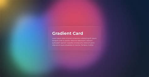 Image result for Gradient Card CSS Mobile