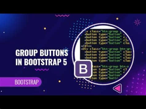 Toradh íomhá ar Bootstrap 5 Button Group Variations