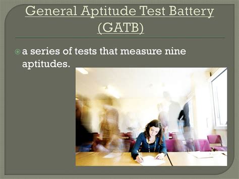 Image result for General Aptitude Test Battery Online