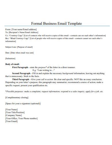 Image result for Example Business Mail