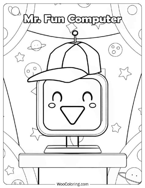 Image result for Mr Fun Computer Sprunki Coloring Pages