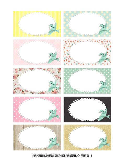 Printable Labels Personalized に対する画像結果