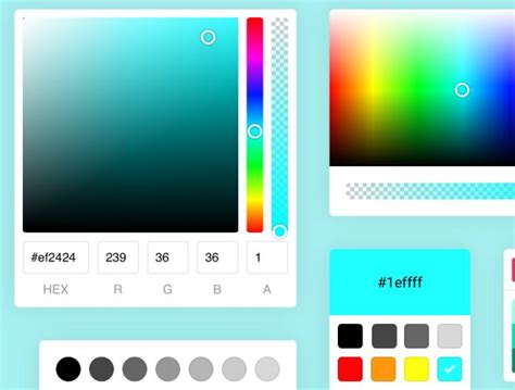 Color Picker CSS Grid に対する画像結果