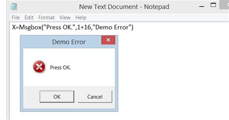 Image result for Make Windows Error Box