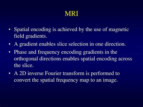 Afbeeldingsresultaten voor Phase Encoding Gradient MRI