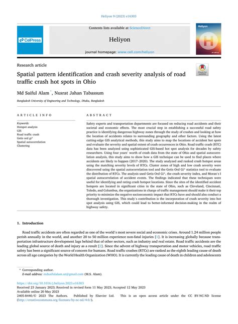 Image result for Crash Patterns Spatial