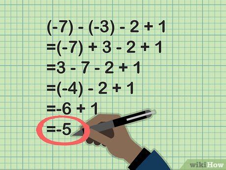 Image result for Subtracting Negative Numbers Steps