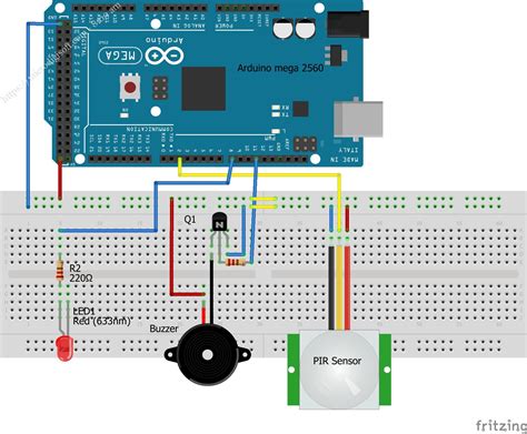 Image result for PIR Sensor Arduino Alarm
