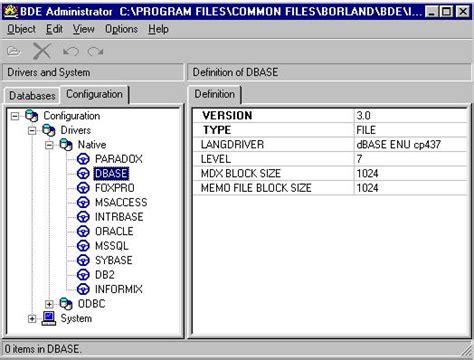 Toradh íomhá ar Visual dBASE