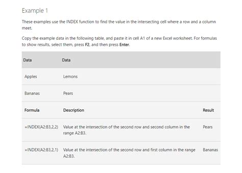 Image result for Index IF Function Excel