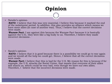 Afbeeldingsresultaten voor The Formation of NATO and Warsaw Pact
