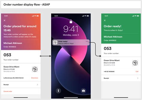 Résultat d’images pour Order Status Screen