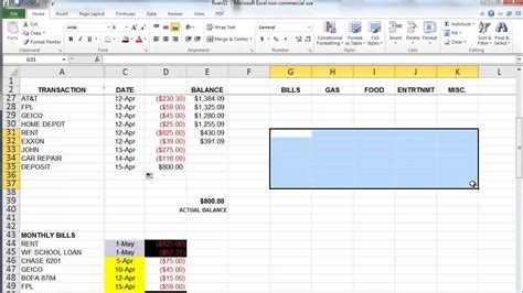 Excel Budget Formulas に対する画像結果