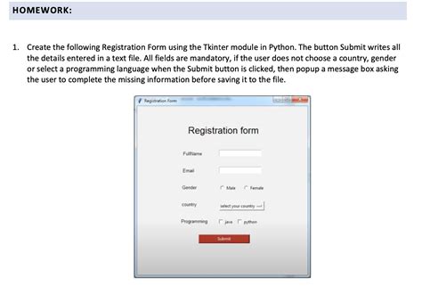 Registration Program Python に対する画像結果