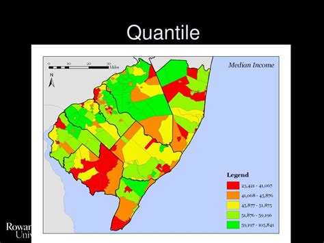 Quantile Classification Map に対する画像結果