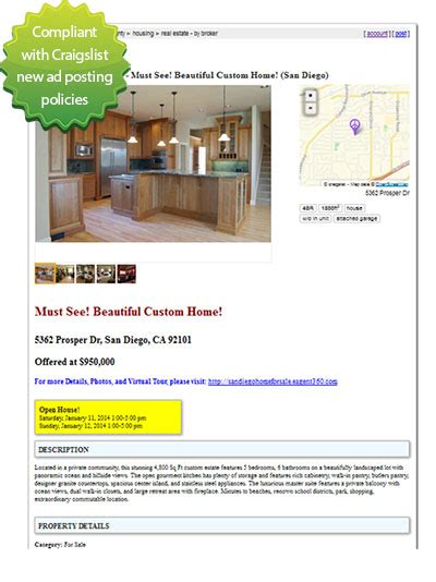 Toradh íomhá ar How to Create a Craigslist Post