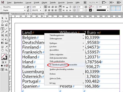 Toradh íomhá ar InDesign Tabel Layout
