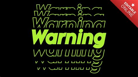 Image result for Warning for Edit