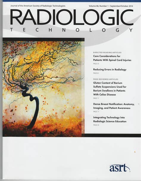 Image result for Back Issues of ASRT Magazine