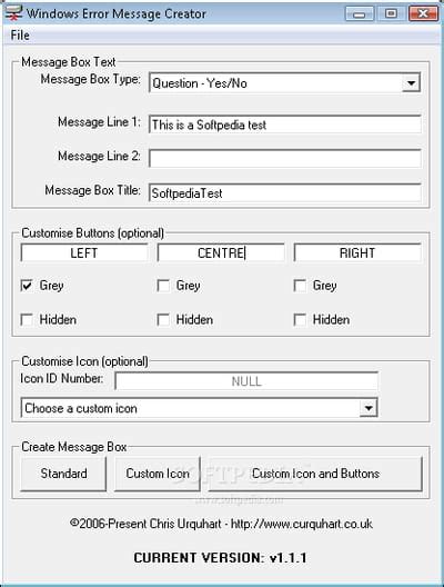 Image result for Windows 7 Error Message Maker