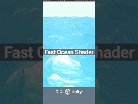 Unity Ocean Shader に対する画像結果