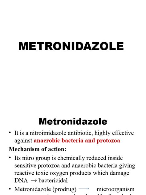 Image result for Metronidazole Med