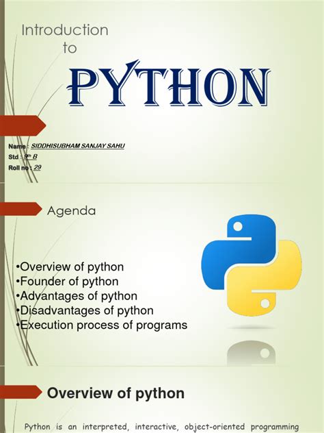 Image result for Introduction To Python Programming Language