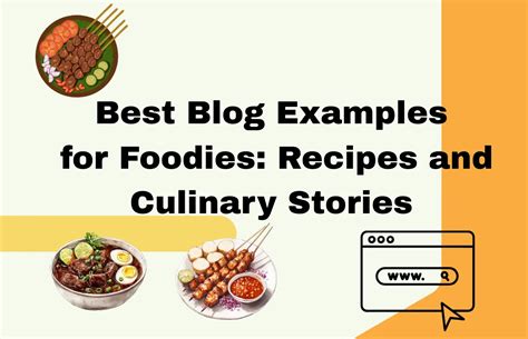 Food Blog Examples に対する画像結果