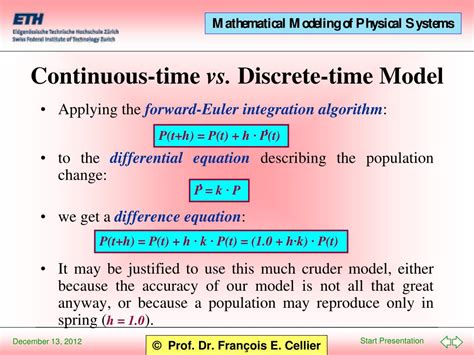 Continuous Model vs Discrete Model に対する画像結果