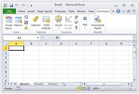 Adding Developer Tab in Excel に対する画像結果