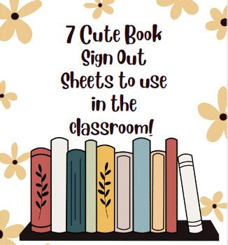Bildergebnis für Classroom Library Sign Out Binder Cover