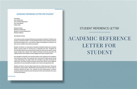 Image result for Academic Reference Letter Example