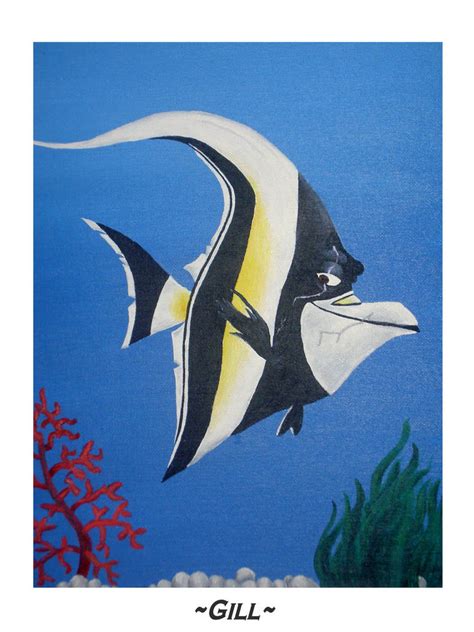 Finding Nemo - Gill by Miss-Mitzy on DeviantArt