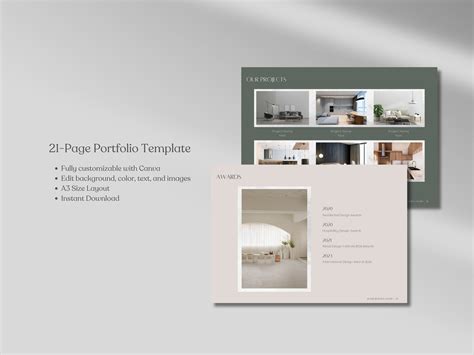 Interior Design Portfolio Template, Interior Design Studio and Services ...