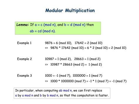 Image result for Modular Multiplication Proof