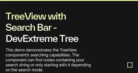 Image result for TreeView Search Filter
