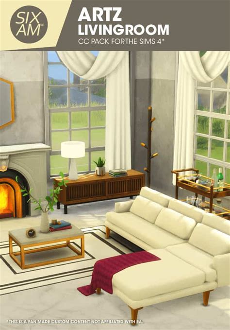 Image result for Sims 4 Living Room Wallpaper CC