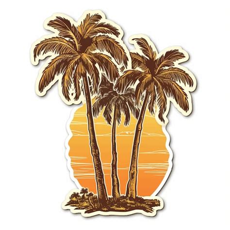 Image result for Palm Tree Stickers