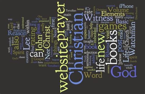 Bible Wordle Examples に対する画像結果