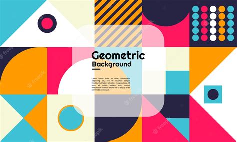 Abstract Geometric Background Pattern Part に対する画像結果