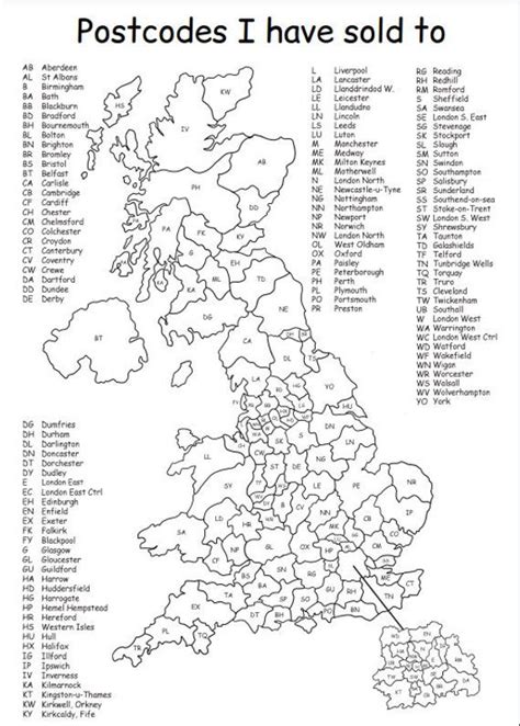 Toradh íomhá ar UK Post Code Symbol